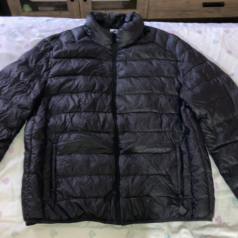 JCPenney Men's Black Puffer Jacket